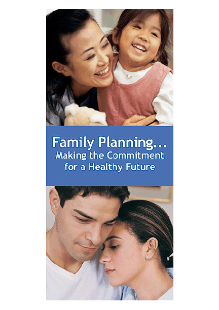 Family Planning Making the Commitment for a Healthy Future Brochure Cover